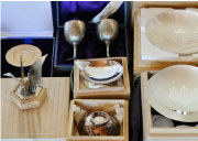 プラチナ銀製品 銀瓶